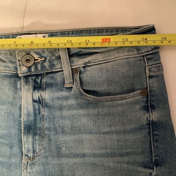 Paige Hoxton Ankle Light Wash Skinny Denim Jeans Size 28 - Picture 3 of 11